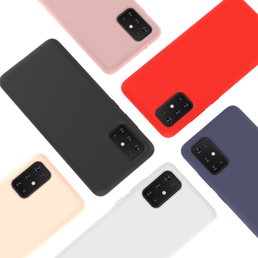 Matte silikon weiche Candy farbe Fall für Samsung Galaxy S11 S11e S11 Plus A51 A71 Matte Weiche Zurück Telefon Abdeckung fällen