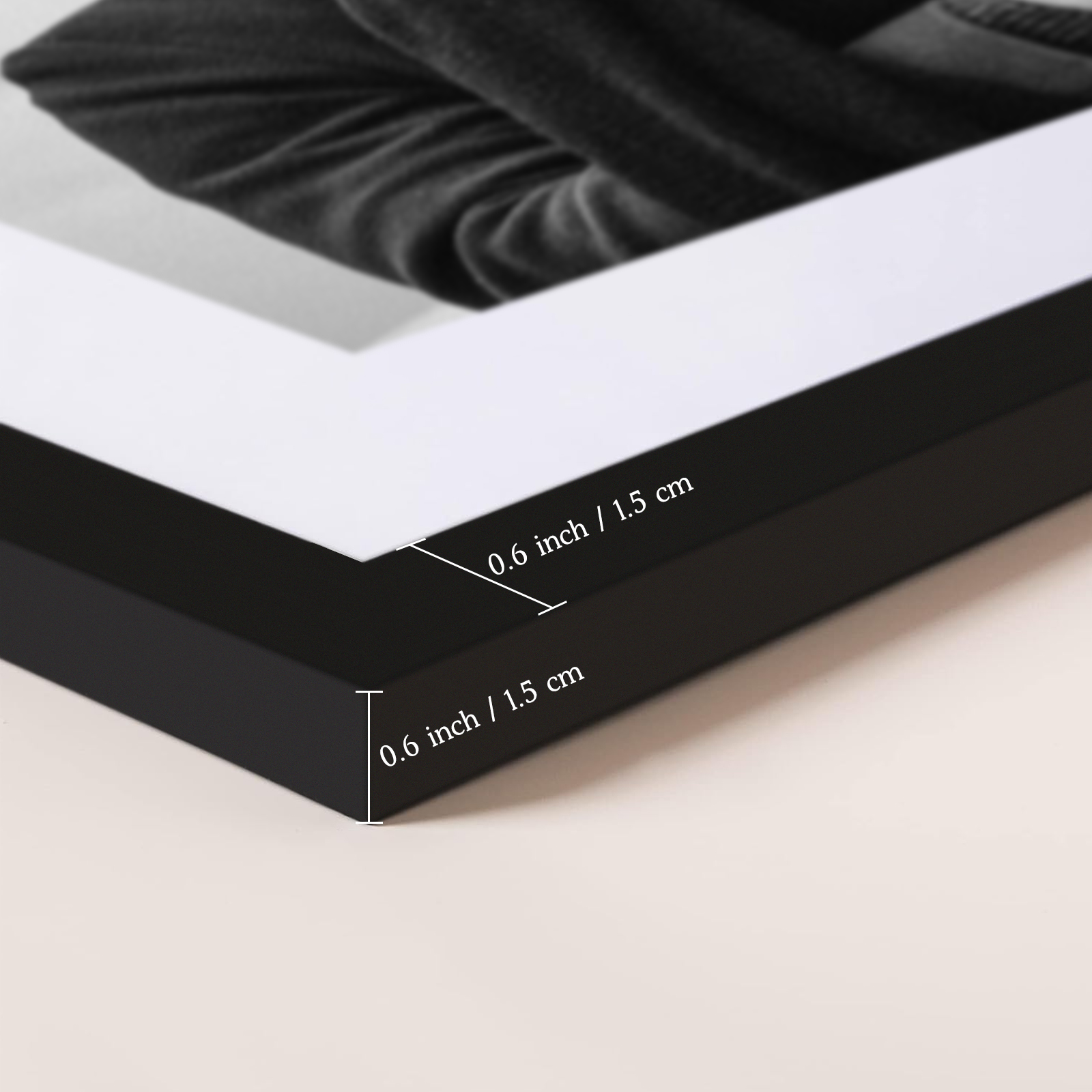 Matte Black/WoodColor Wall Gallery Picture Frame, 12x16/11x14/8x10/8x8/5x7/4x6 Inch, Matte/Wood Grain Wall Hanging Photo Frame: 24 inch / black