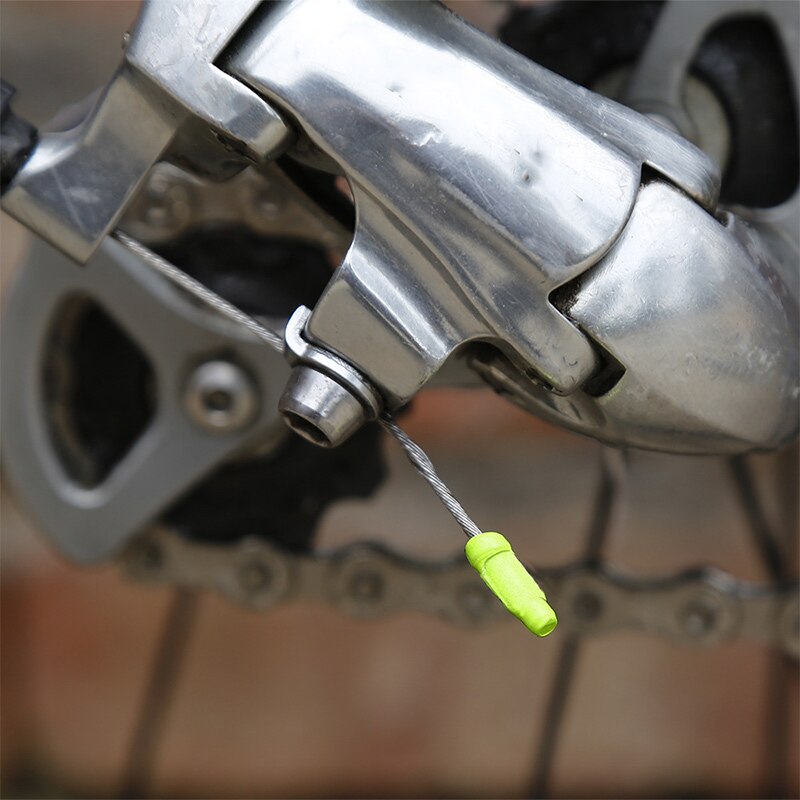 50 stk/parti mtb aluminium cykelbremseskifter indvendig kabelkapsel spidser krymper cyklus cykeldele gearskifter gearkabler endedæksel