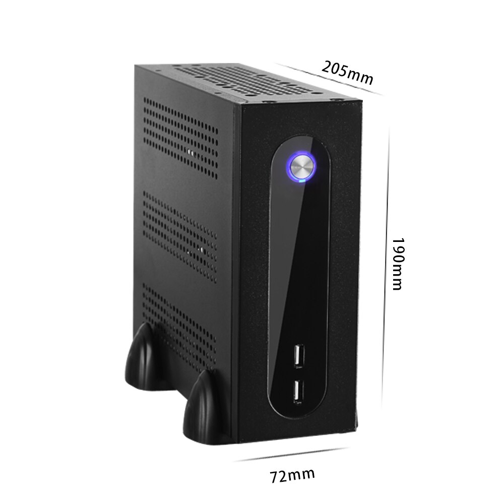 Realan G3 Mini Itx Thin Client Met Voeding, 2 X Wifi, 6 X Com, 2 X Usb 2.0, Sgcc 0.5 Mm Mini Itx Case