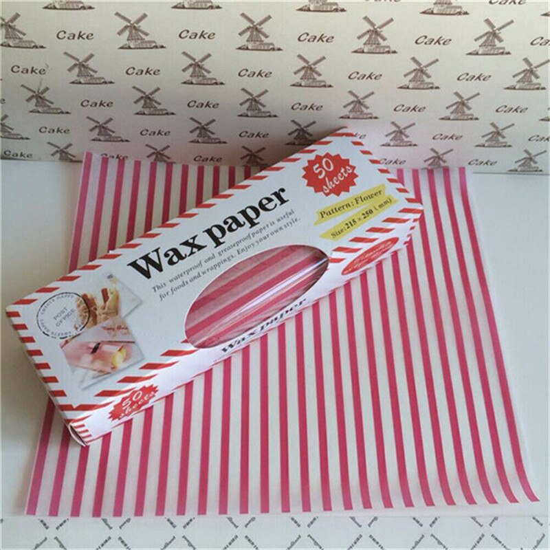 50 Stck Wachs Papier Einweg Lebensmittel Verpackung Pergament Papier Seife Verpackung Papier Küche Handtuch Papier Küche