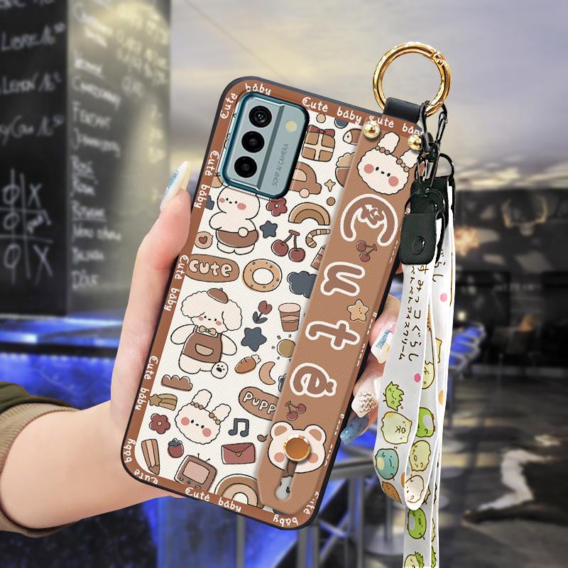 Waterproof cell phone case Phone Case For Nokia G22 Wristband cell phone sleeve Phone Holder phone protector protective: Clear