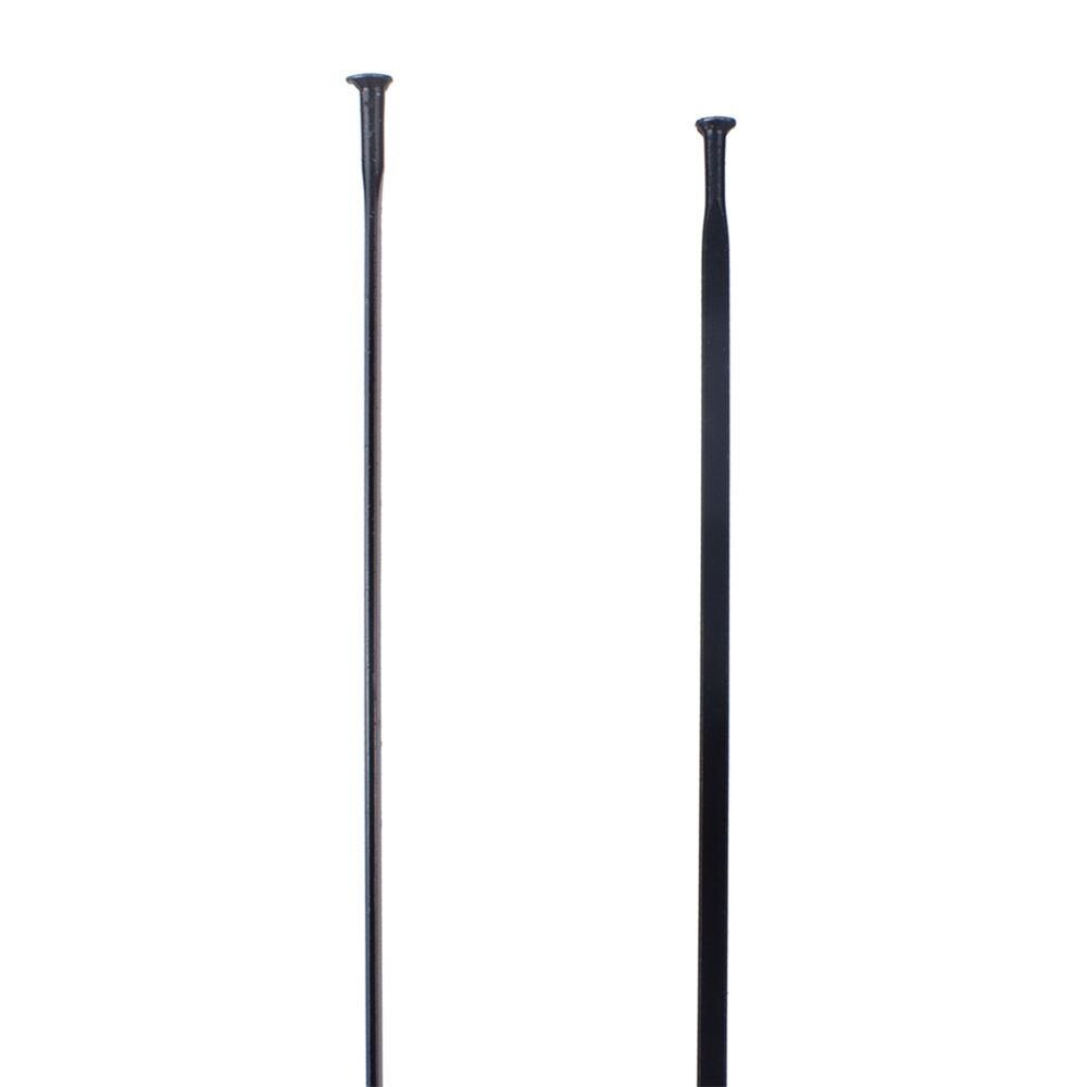 12 sztuk CROSSRIDE płyty płaskie proste szprychy szprycha rowerowa długość 261MM