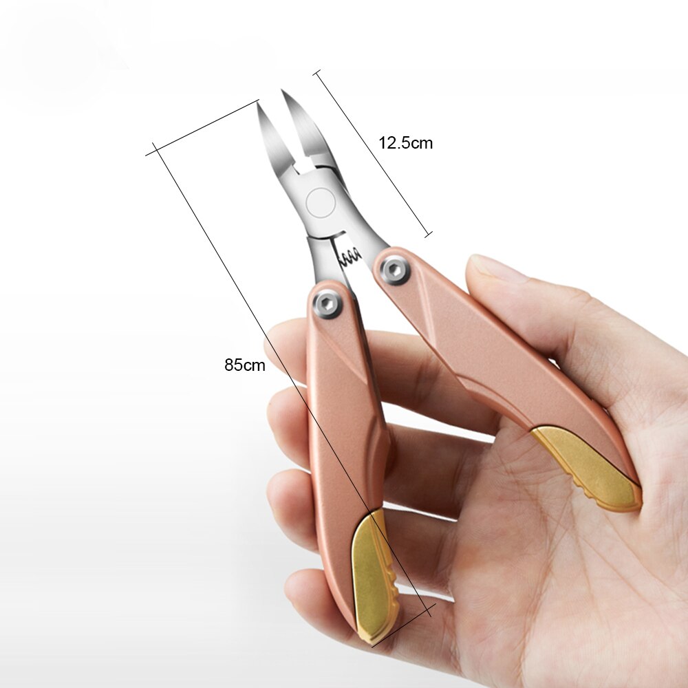 Nail Multiple Clippers Cutter Tools Stainless Steel Nipper Manicure Salon Home Easy Carry Fold Pedicure Precision Thick