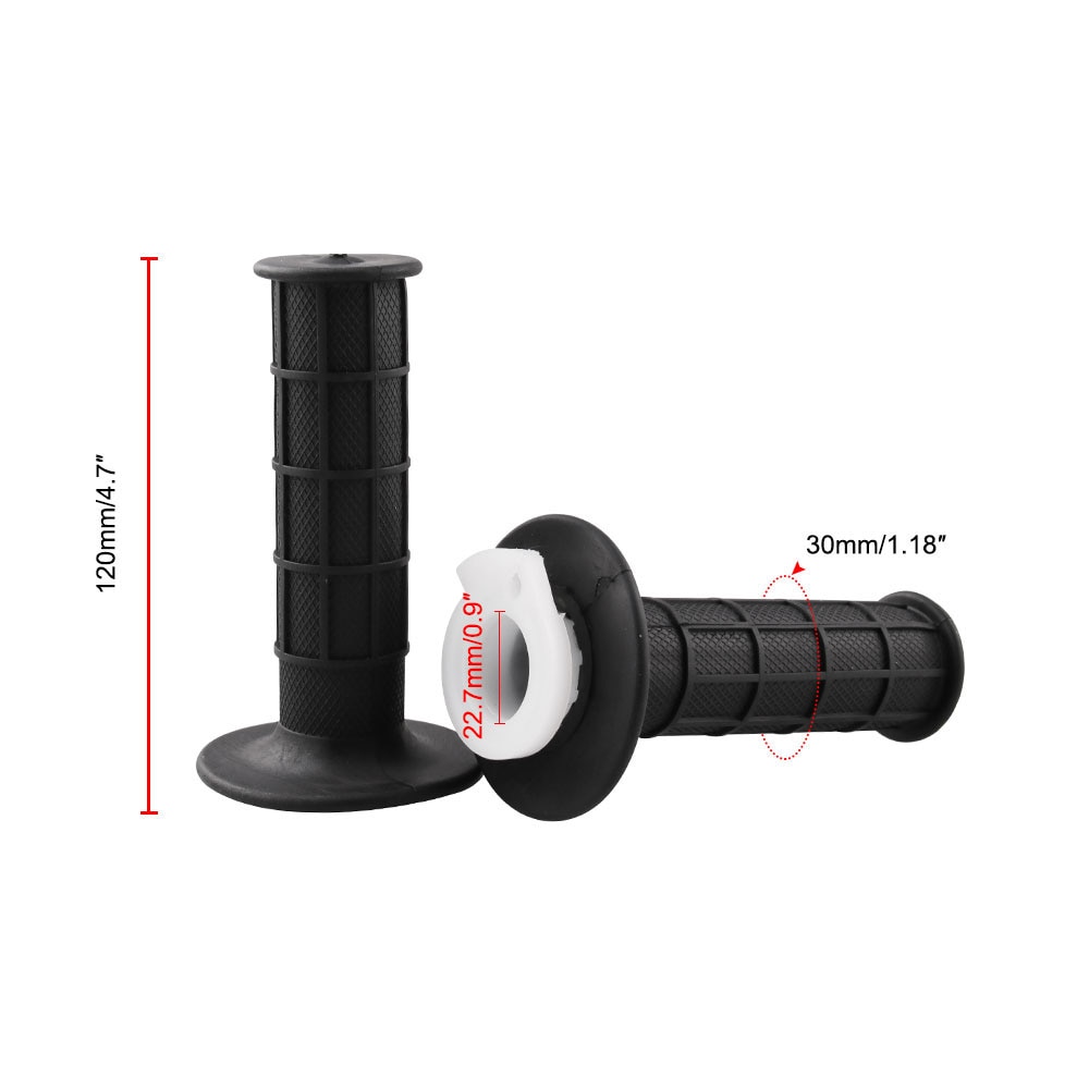 Hand Grip met Gashendel 7/8 110-250CC Motorfiets Grips met Twist Kabel Handvat Throttle Clamp