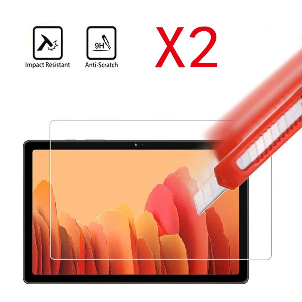 2Pcs Tablet Gehärtetem Glas Screen Protector Abdeckung für Samsung Galaxy Tab A7 T500/T505 10,4 Zoll Volle abdeckung Bildschirm