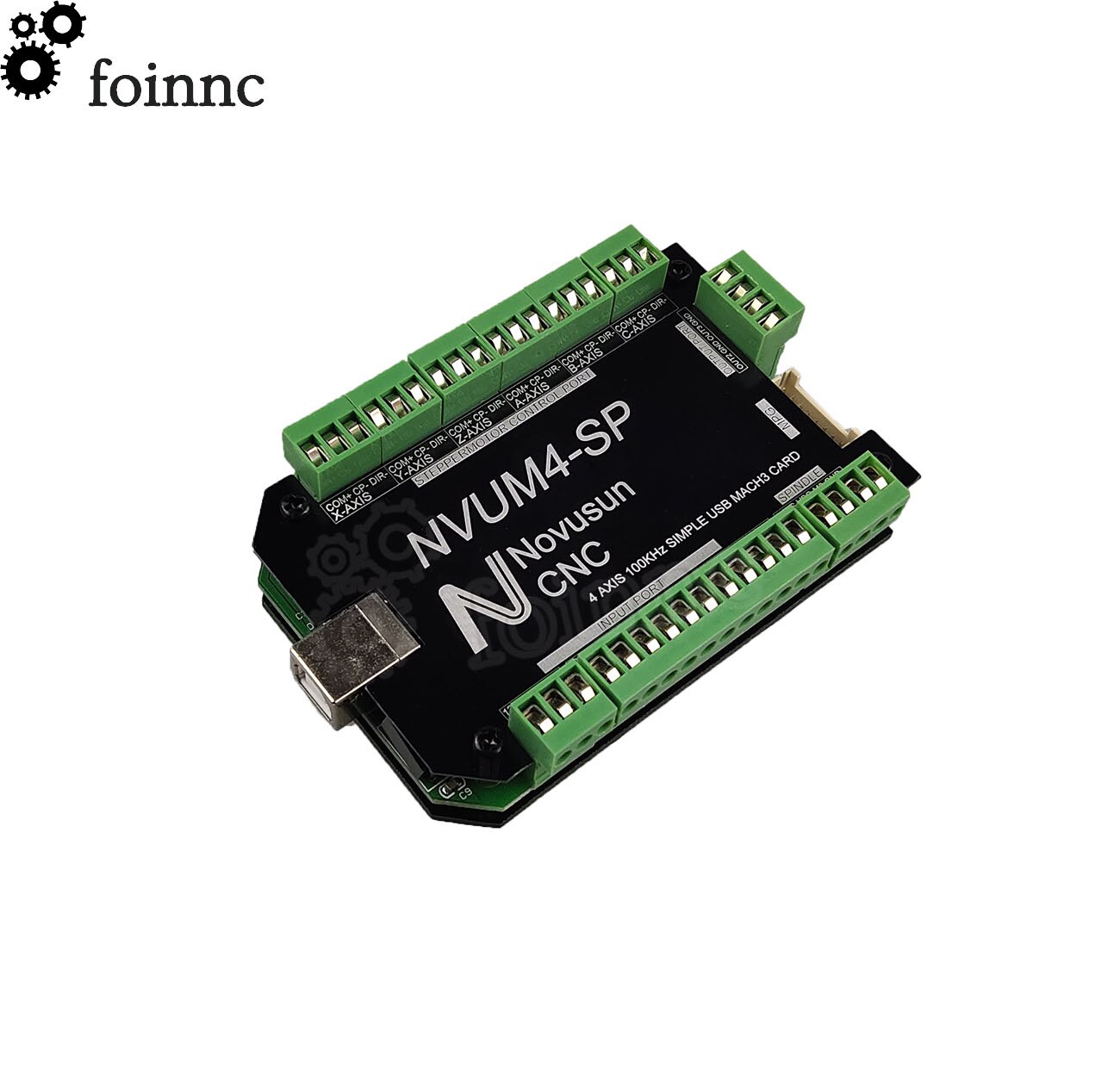 Mach3 Usb Interface NVUM-SP Cnc Motion Controller Nvcm 3/4/5/6 Assige Cnc Motion Control Card Metal Case