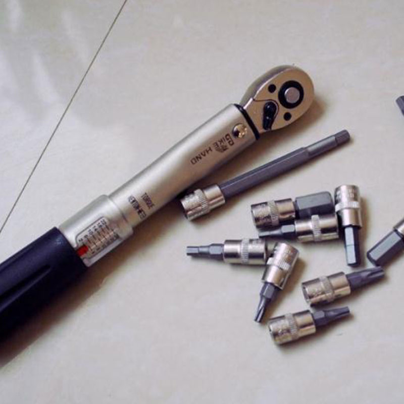Bicycle wrench repair tool Kits Taiwan BIKEHAND YC-617-2S Bicycle Bike Torque Wrench Allen Key Tool Socket Spanner