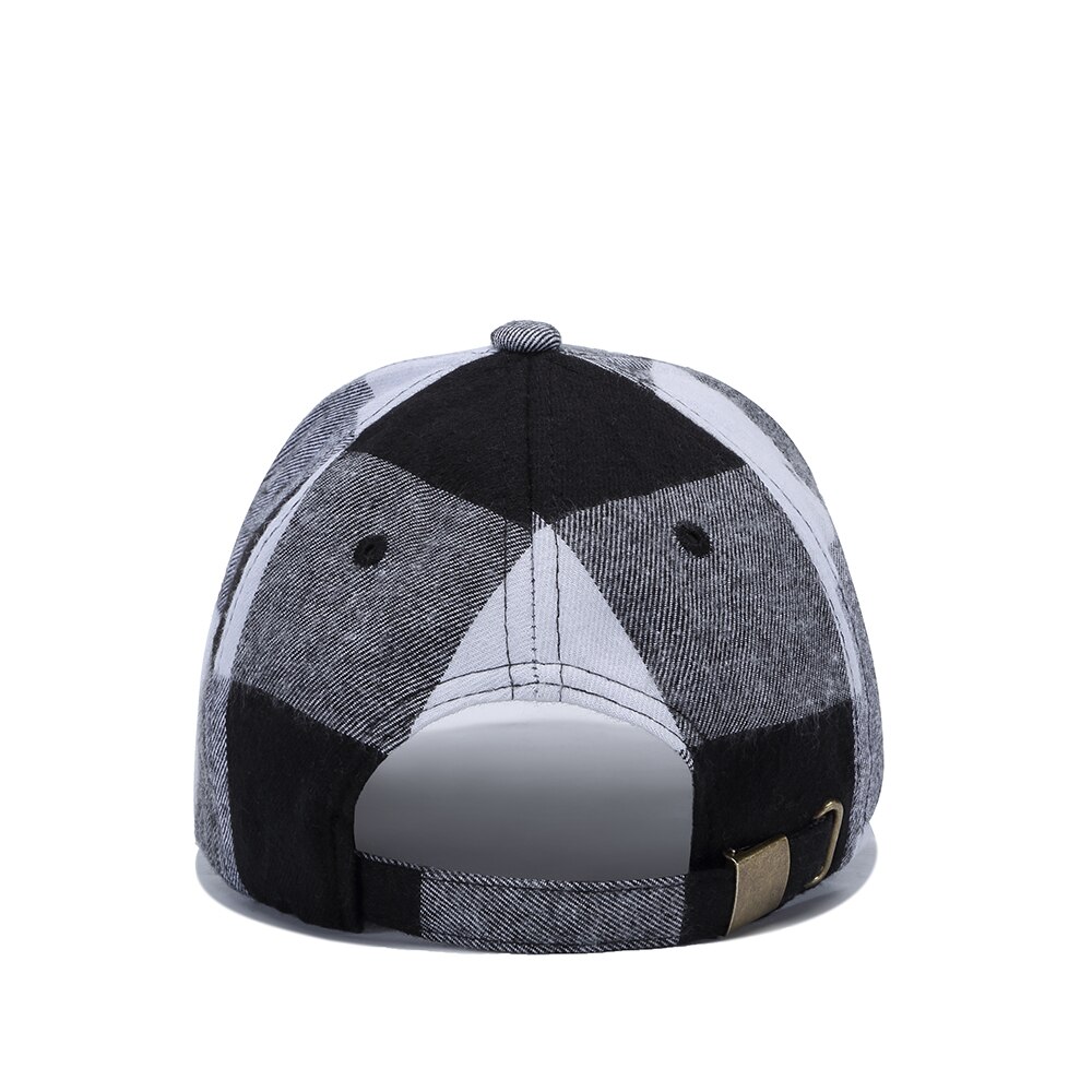 TOHUIYAN Plaid Baseball Kappe Frauen Gorras Sonnenhut Knochen Masculino Hysterese Kappen Für Männer Hüfte hüpfen Trucker Deckel und Hüte