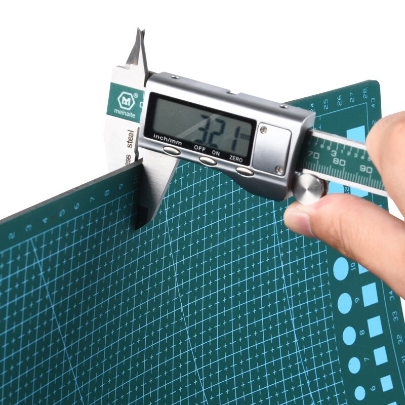 PVC Cutting Mat A4/A3 Durable Self-healing Cut Pad Patchwork Tools Handmade Diy Accessory Cutting Plate Dark Green