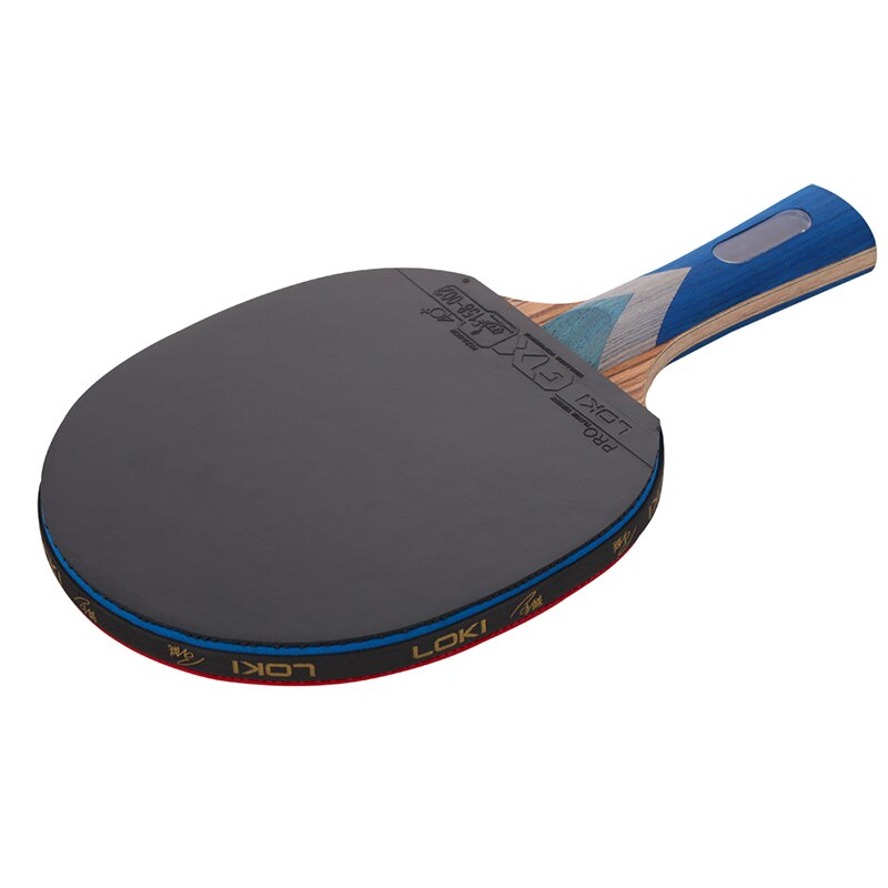 Originele Loki 6 Ster Pro Tafeltennis Racket Wrb Carbon Blade Ping Pong Bat Paddle Pingpong Tabletennis Met Ittf Rubber