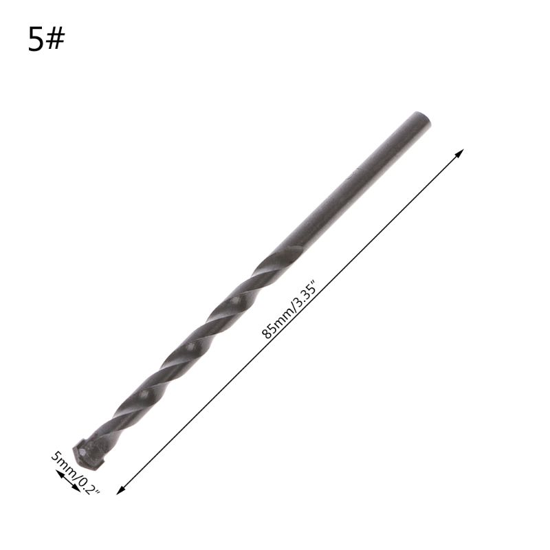Wolframcarbid-Bohrer, Mauerwerksspitze, Betonbohren, 4/5/6/8/10 mm, Leistung f 94PD: Gold