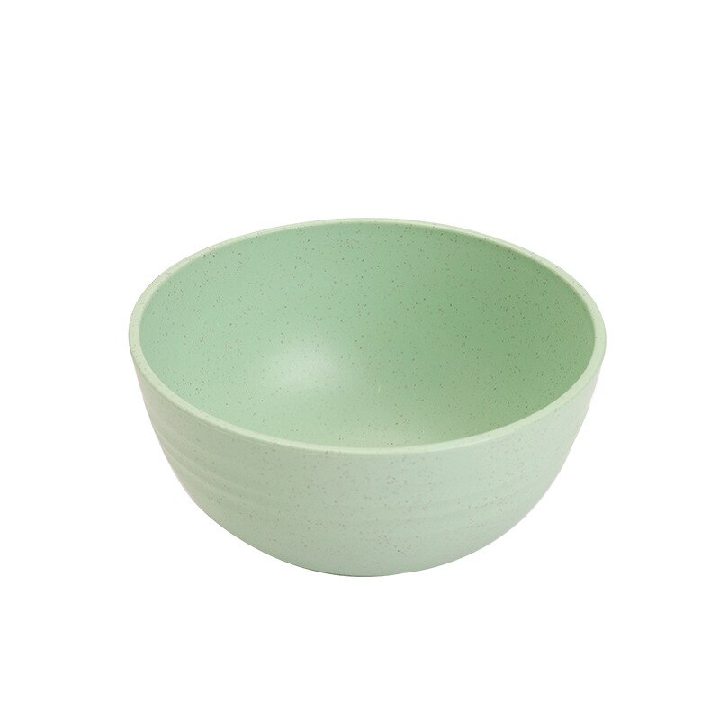 Kids Bowl Tableware Plates Food Dishes for Serving Soup Dinnerware Single Plastic Not Fragile Wheat Straw Offering Bowl Eating