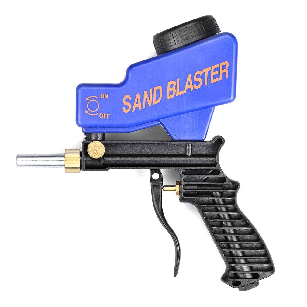 Portable Gravity Sandblasting Gun Pneumatic Sandblasting Set/Kit Rust Blasting Device Small Sand Blasting Machine