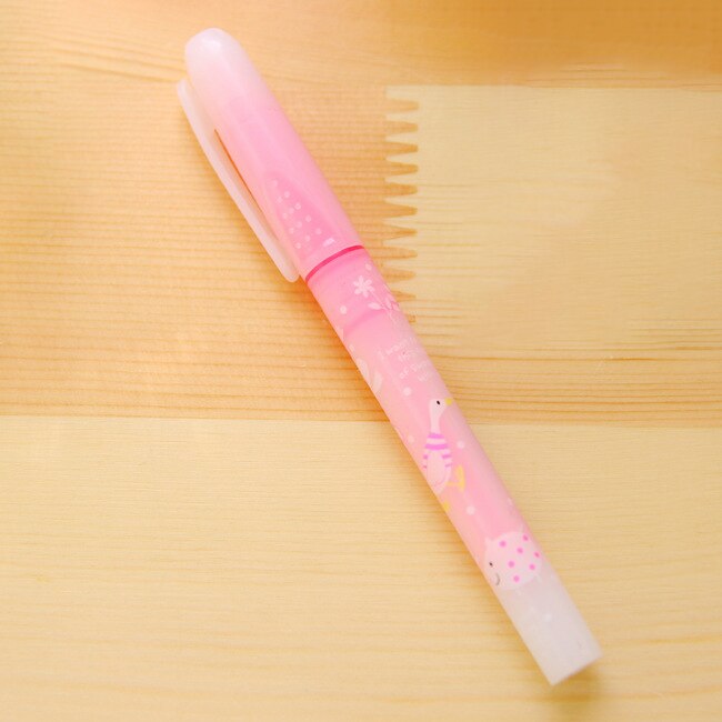 1 Uds. Rotuladores fluorescentes con aroma a fruta, rotuladores fluorescentes: Pink