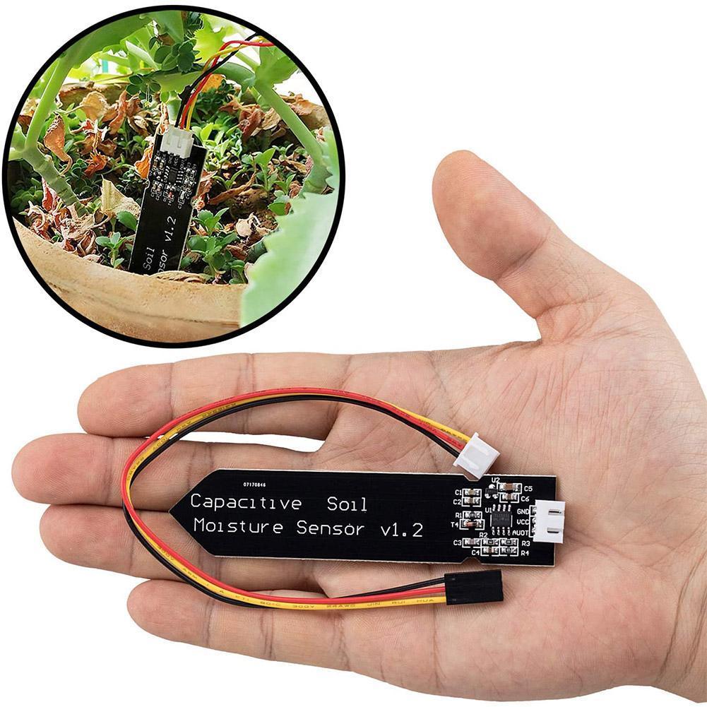Capacitieve Bodemvochtsensor Module Corrosiebestendig Breed Voltage Draad Analoge Capacitieve Bodemvochtsensor
