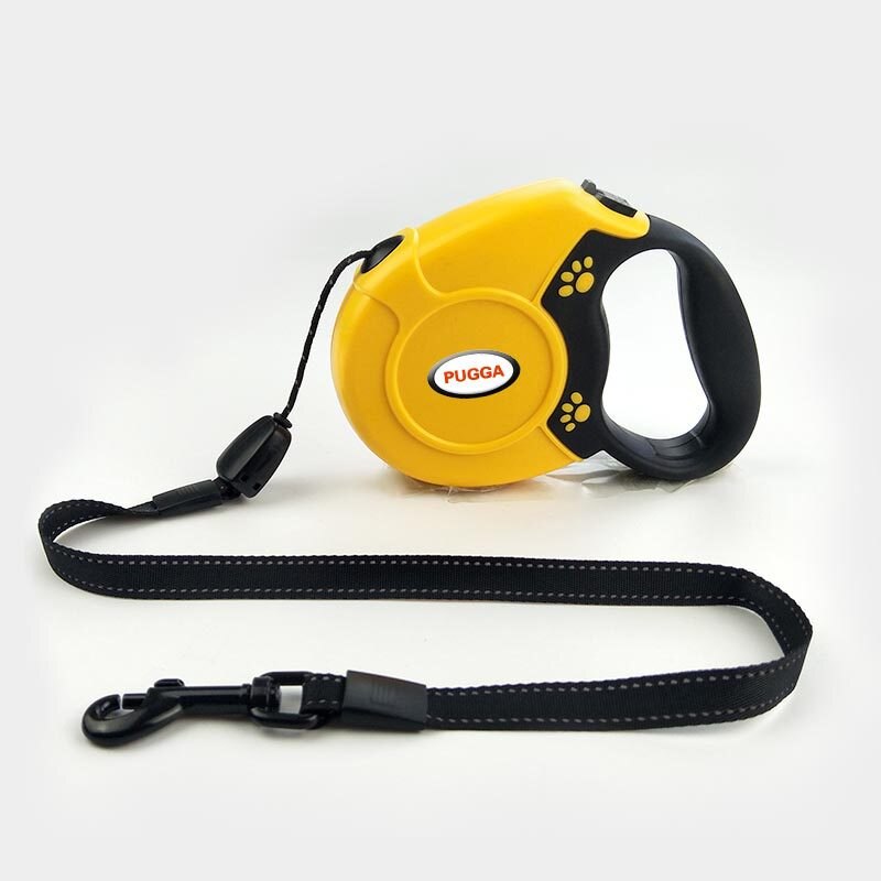 Correa Para Perro De 5 Metros Impermeable - Hasta 35 Kg, Nylon Con Recubrimiento De Goma, Antideslizante, Ideal Para Entrenamiento Y Paseos