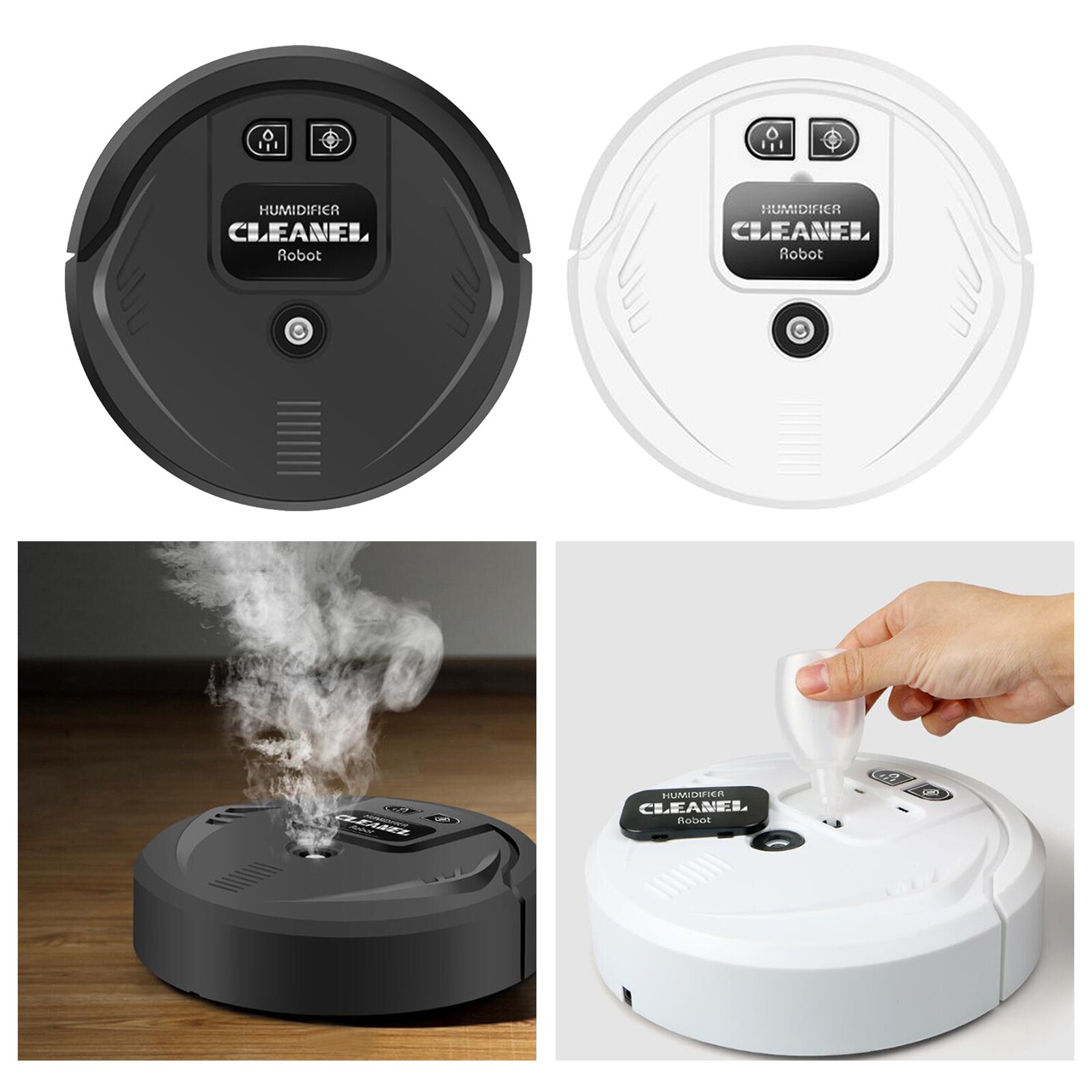 Smart Sweeping Robot Floor Robot Vacuum Cleaner UV Disinfection Sweeper Diffuser Humidifier