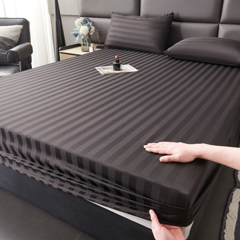 Glattes Bettlaken, hautfreundliches Spannbetttuch, Sommer-Bettbezug, Einzel-/Königin-/König-Größe-Bettwäsche, Sabanas (Kissenbezug, Bestellung benötigen)