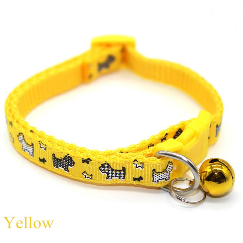 1 stücke Haustier Katze Welpen Kragen Kätzchen Verband Binden Sicherheit Bowtie Mit Glocke Einstellbare Schnalle Kätzchen Welpen Haustier Leine Ebene zubehör