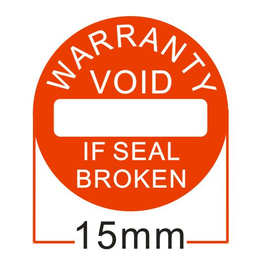 500pcs/lot Warranty sealing label sticker void if seal broken fragile label: K