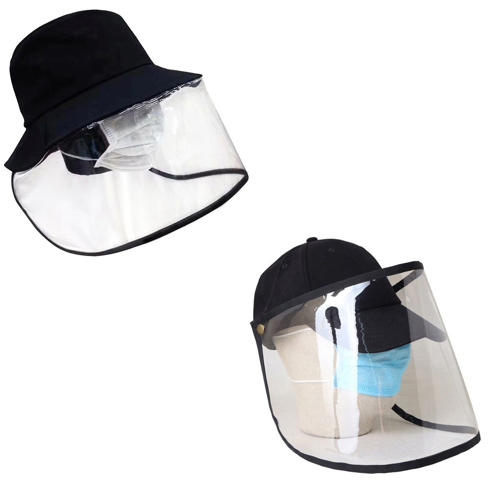 Multi-function Protective Cap Anti Infection Protective Hat Eye Protection Anti-fog Windproof Hat Anti-saliva Face Cover Cap