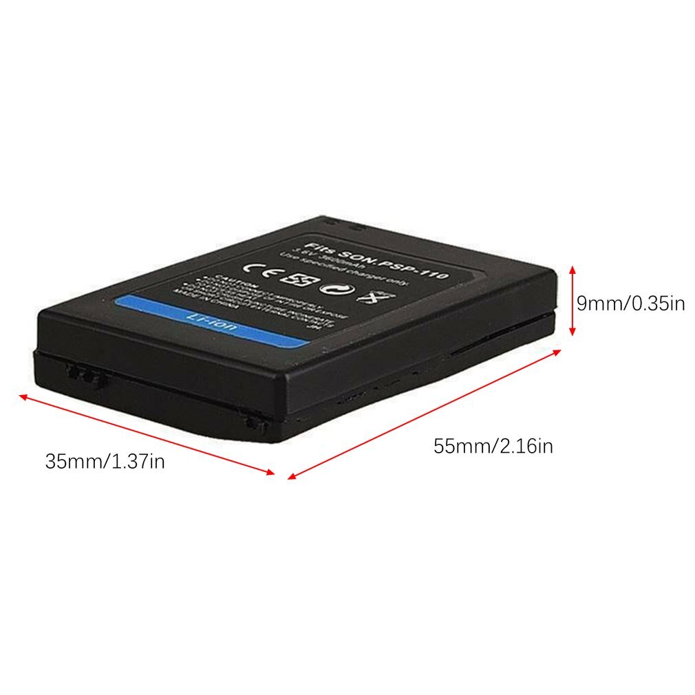 3,6 V 3600mAh Ersatz Akku für Sony PSP PSP1000/1001 Akku Pack