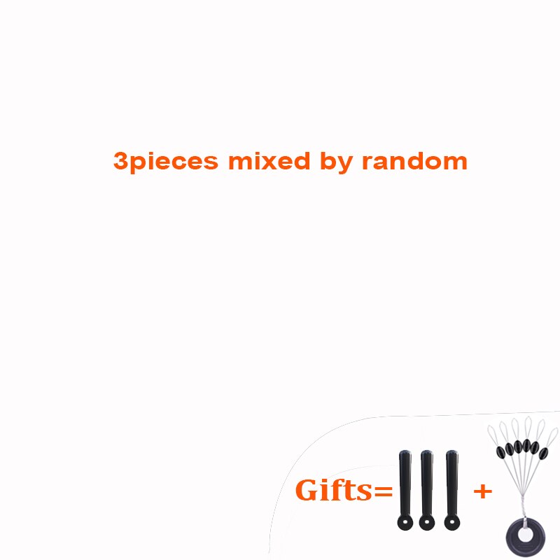 3pcs/Lot Fishing Floats Shrimp Floaters Grass Pond Ice Fishing Bobbers Fresh Water Balsa Wood Fishing Tackle Accessory: Light Green