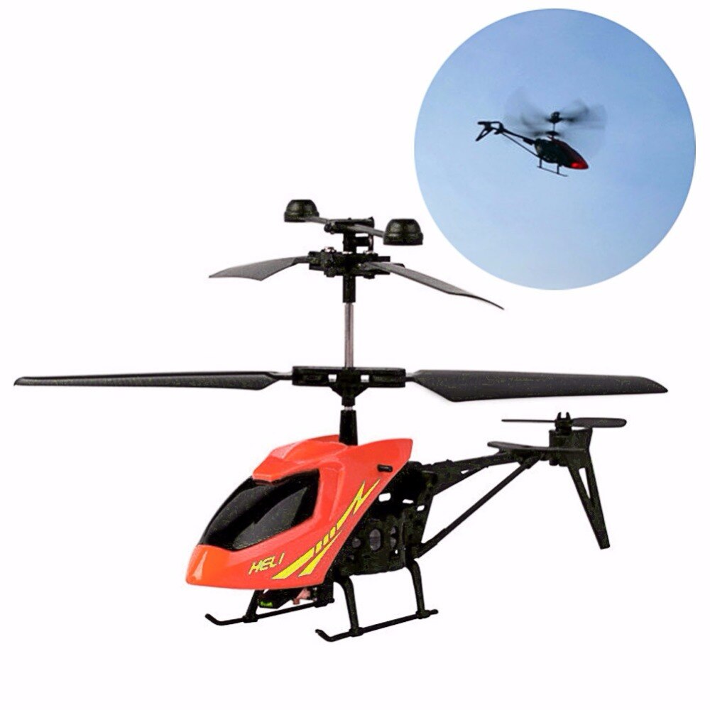 2CH Mini RC Helicopter Radio Remote Control Aircraft 3D Gyro Helicoptero Electric Micro Helicopters For Children