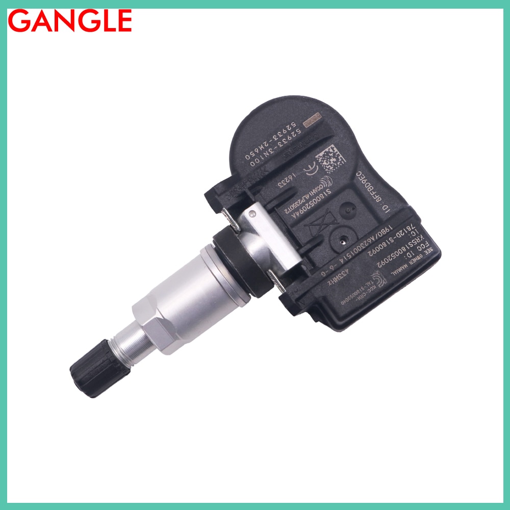 Para 2012 2013 2014 2015 2016 2017 2018 kia ceed (jd) tpms 433 mhz sensor de pressão dos pneus tpms kia 52933-3n100 52933-b1100