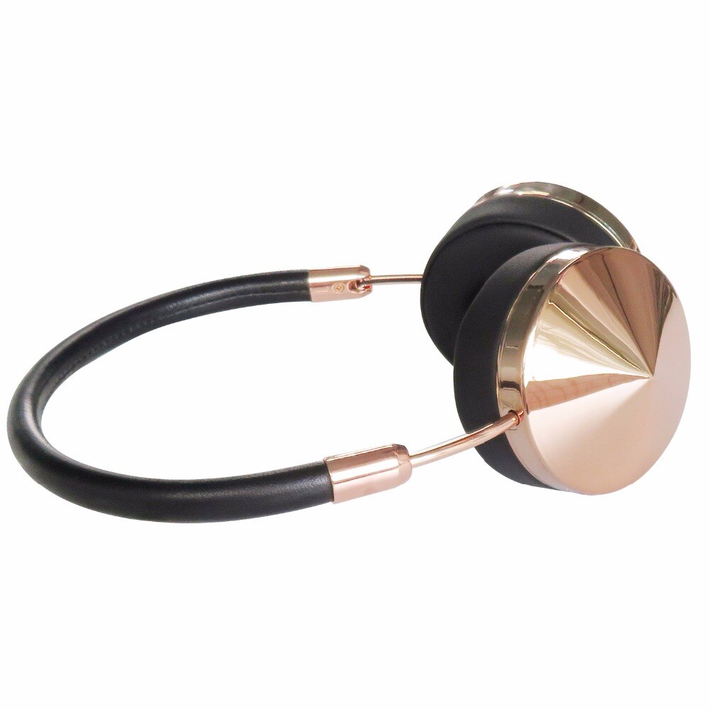 Rose Gold Draadloze Bluetooth Headset Hoofdtelefoon Met Microfoon Stijlvolle Op Oor Delen Hoofdtelefoon Voor Vrouwen Meisje Liboer BT88