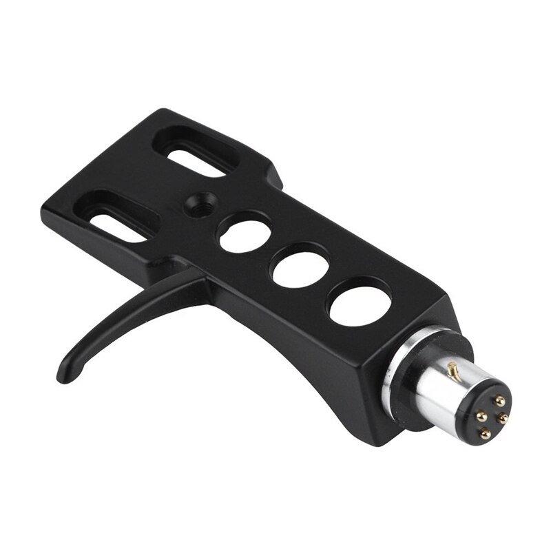 Phono Headshell with Lead Wires,Universal LP Turntable Phono Headshell Mount Replacement with Lead Wires