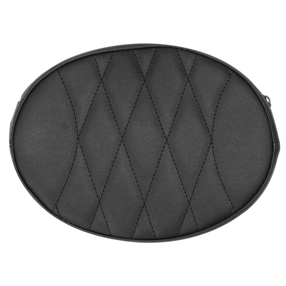 Cafe Racer Motorcycle Universal Passenger Sissy Bar Cushion Backrest Pillion Pad Fit For Harley Touring Road Glide