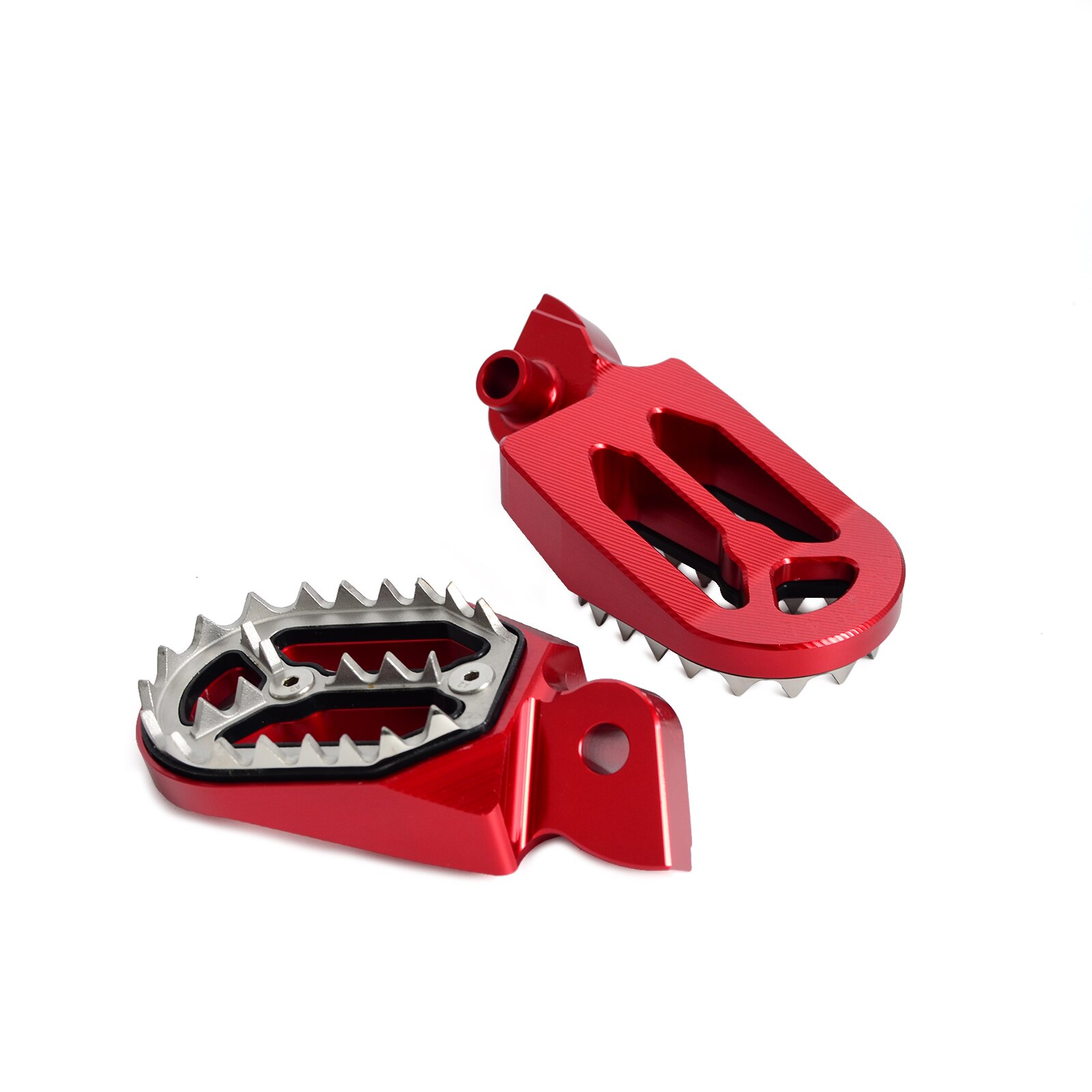Reposapiés anchos para motocicleta, estriberas para reposapiés de Gas EC 50 250 300 450, rango 1997, etc., CNC