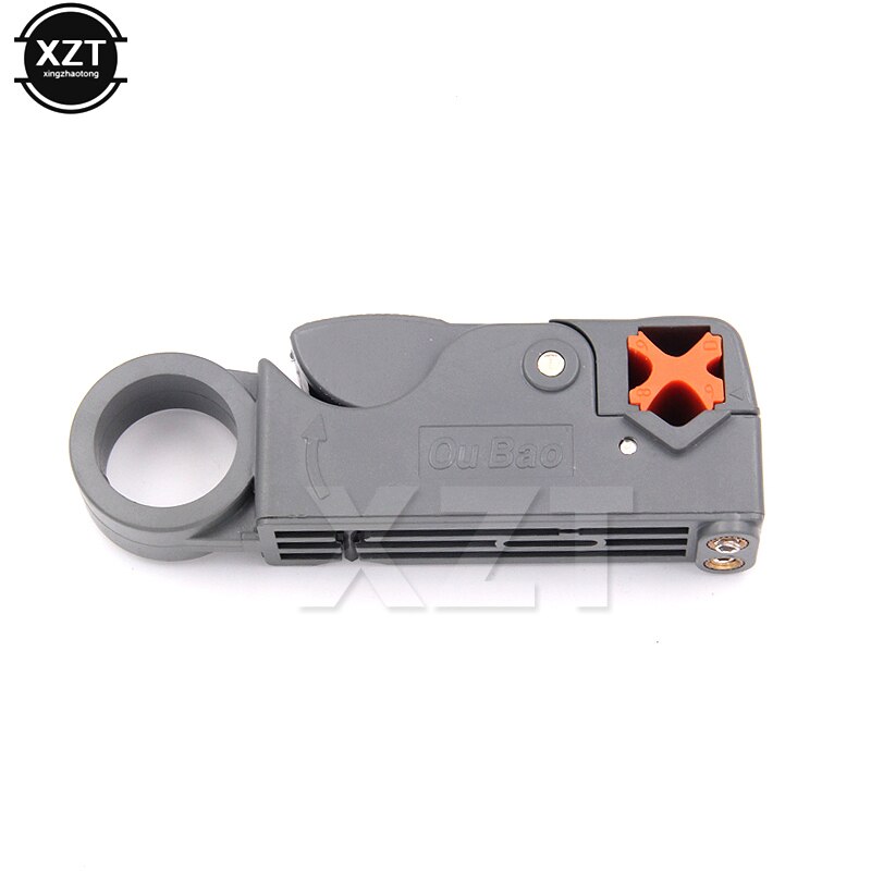 Household Tool Multifunction Rotary Coax Coaxial Cable Cutter Tool RG58 RG59 RG6 High Impact Material Wire Stripper