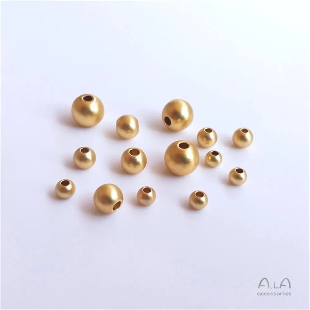 14K Gold Wrapped Kleine Gebroken Goud Kralen Driehoekige Spacer Diy Armband Hoofddeksel Handgemaakte Kralen: Roze / 5mm