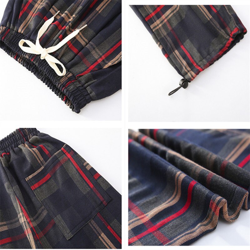 Pantalones a cuadros para niños y niñas, ropa Coreana de entrenamiento deportivo informal para adolescentes, pantalones de primavera y otoño, , nuevos