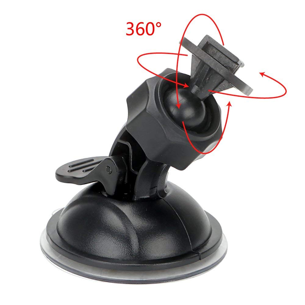 Dash Camera Suction Mount Cup Holder Vehicle Video Recorder Windshield & DashBoard for yi Dash Car DVR Camera GPS 2 Pack