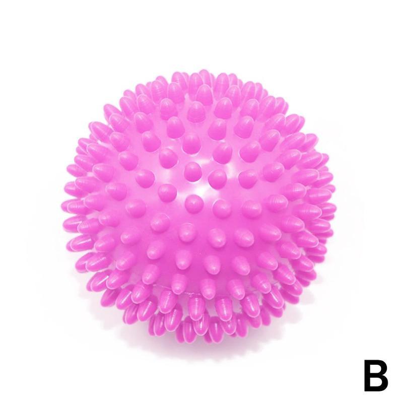 Fitness Fascia Massage Ball Relaxation Fitness Spine Hedgeh Ball Massage Relaxes Grip Ball Acupressure Ball For Leg Neck Ba Q8M7: Black