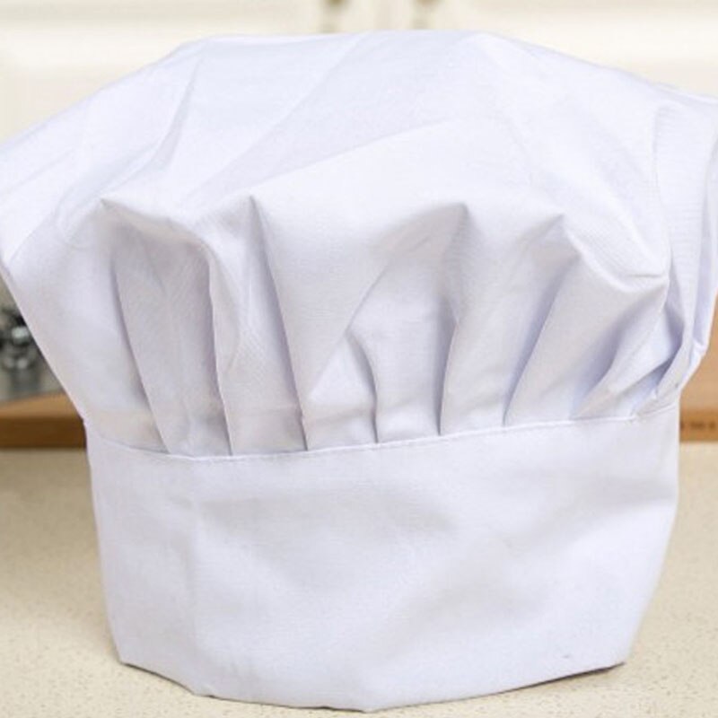 1 PC Nuovo E Confortevole Cuoco Regolabile Uomini Cucina Baker Chef Tappo Elastico Cappello di Ristorazione