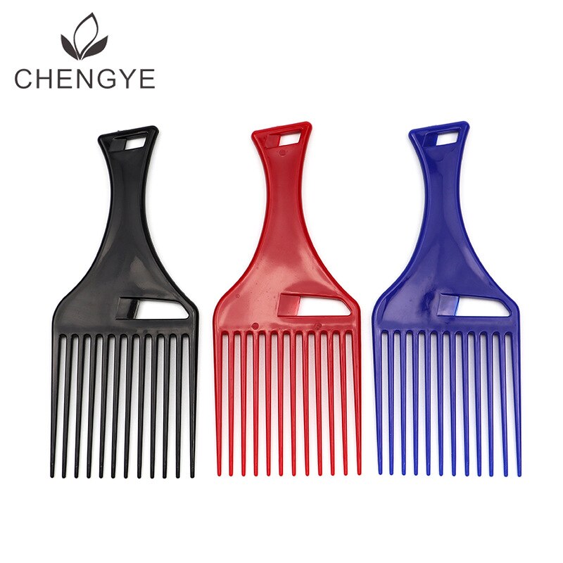 Hollow out cha shu Beauty Tool Pick Comb Make Oil Big Back Head Aircraft Head Modeling cha shu Does Not Damage Scalp