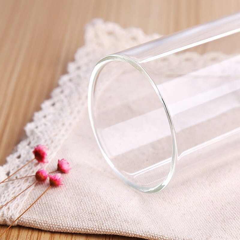 High Borosilicate Silicon Heat-resistant Glass,Thickened Straight Cup,Breakfast Cup,Milk Cup,Hotel Cup,Maximum 400ml