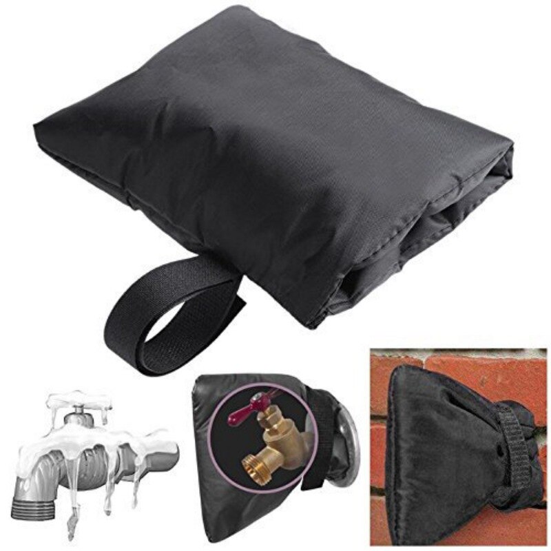 Oxford Cloth Water Tap Cover Bag Frost Jacket Insulated Waterproof Outside Thermal Faucet Cover Tap For Faucet Outdoor Tool