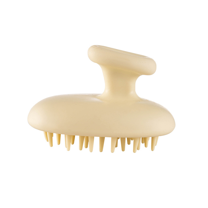 Kopf Kopfhaut Massage Kamm Einfache Shampoo Pinsel Haar Waschen Kamm Körper Massage Pinsel Bad Dusche Pinsel Salon Friseur Werkzeug: Grün