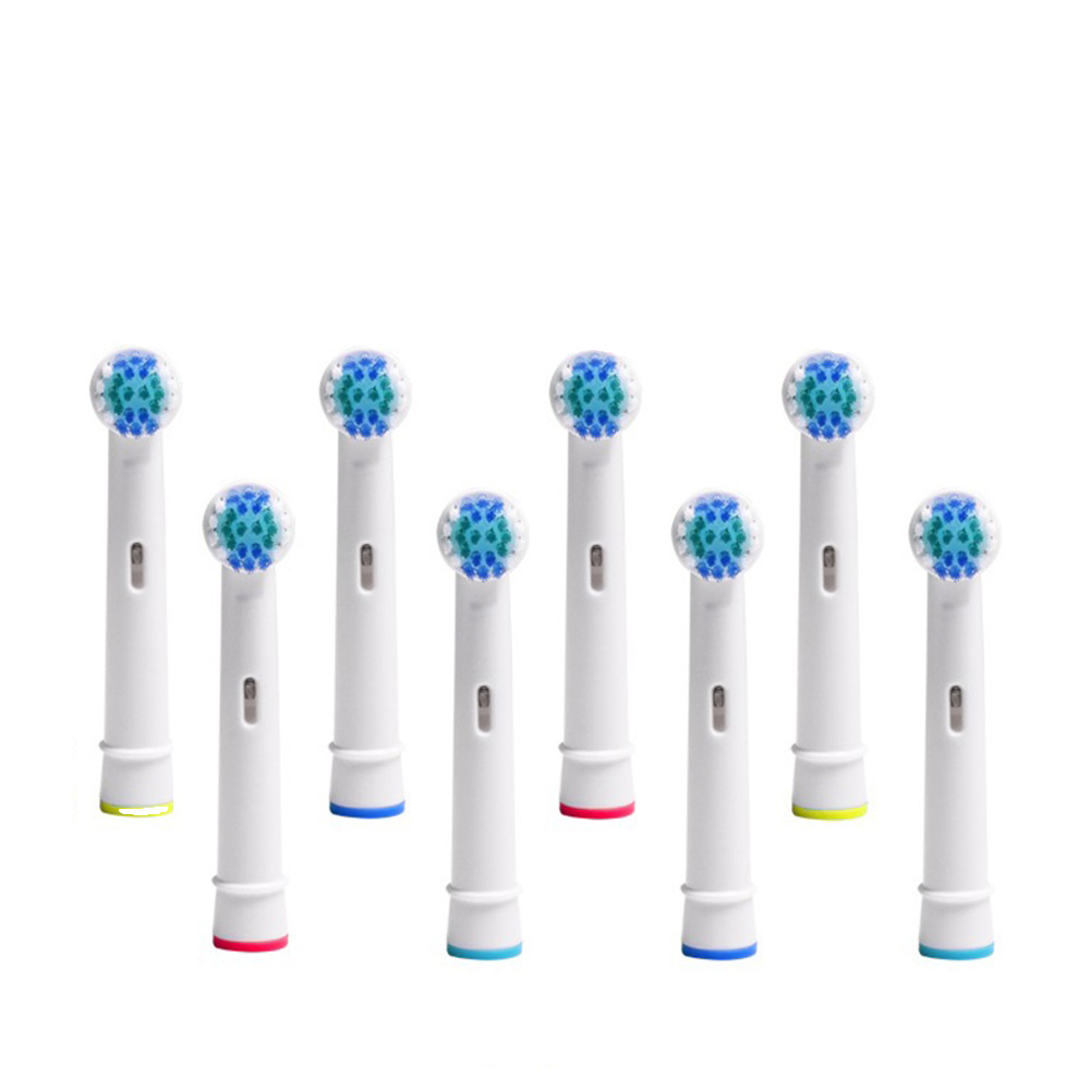 Vervangende opzetborstels compatibel met OralB Braun - 4/8 stuks professionele elektrische opzetborstels - precisie vullingen voor Ora