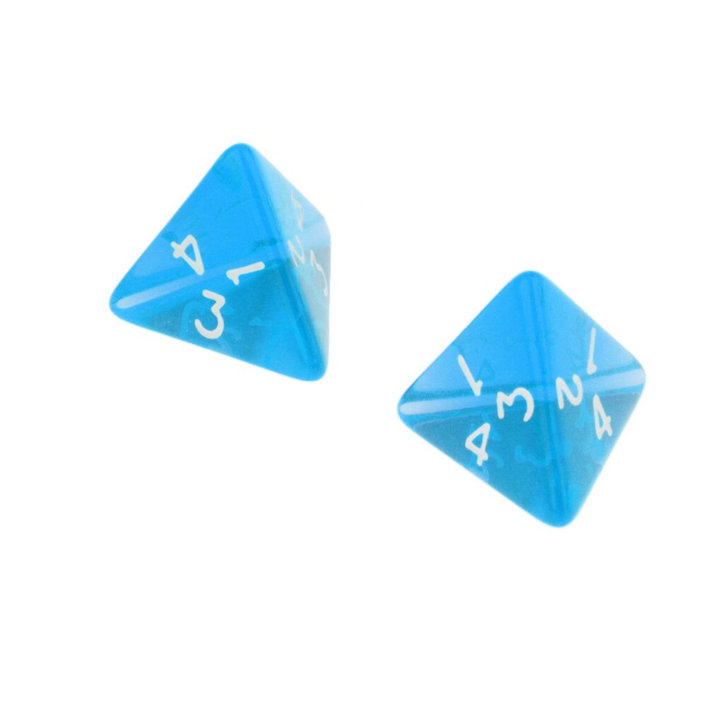 MagiDeal 25Pcs 4 Sided Dice D4 Multi Sided Dices D&amp;D RPG MTG Board Games Accessories