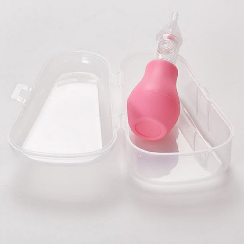 Baby Jongens En Meisjes Neuszuiger Baby Zuig Neus Clip Effen Pomp Anti-Terugstroom Zuig Safe Niet Giftig twee-Delige Geschenkdoos