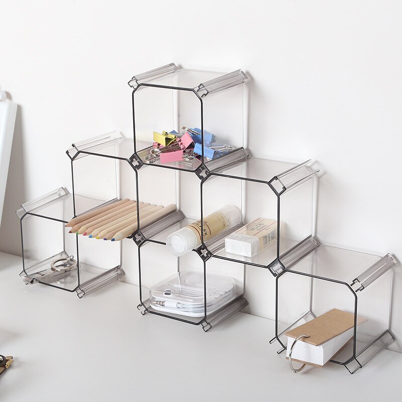 Organizador de cajones en forma de panal, divisores de armario, Partición de plástico para ropa pequeña y cosmética, suministros de Clapboard, herramientas