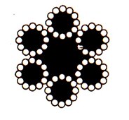 5MM--10MM, 6X12+7FC electric galvanized steel wire rope lifting cable lashing dragging towing rope