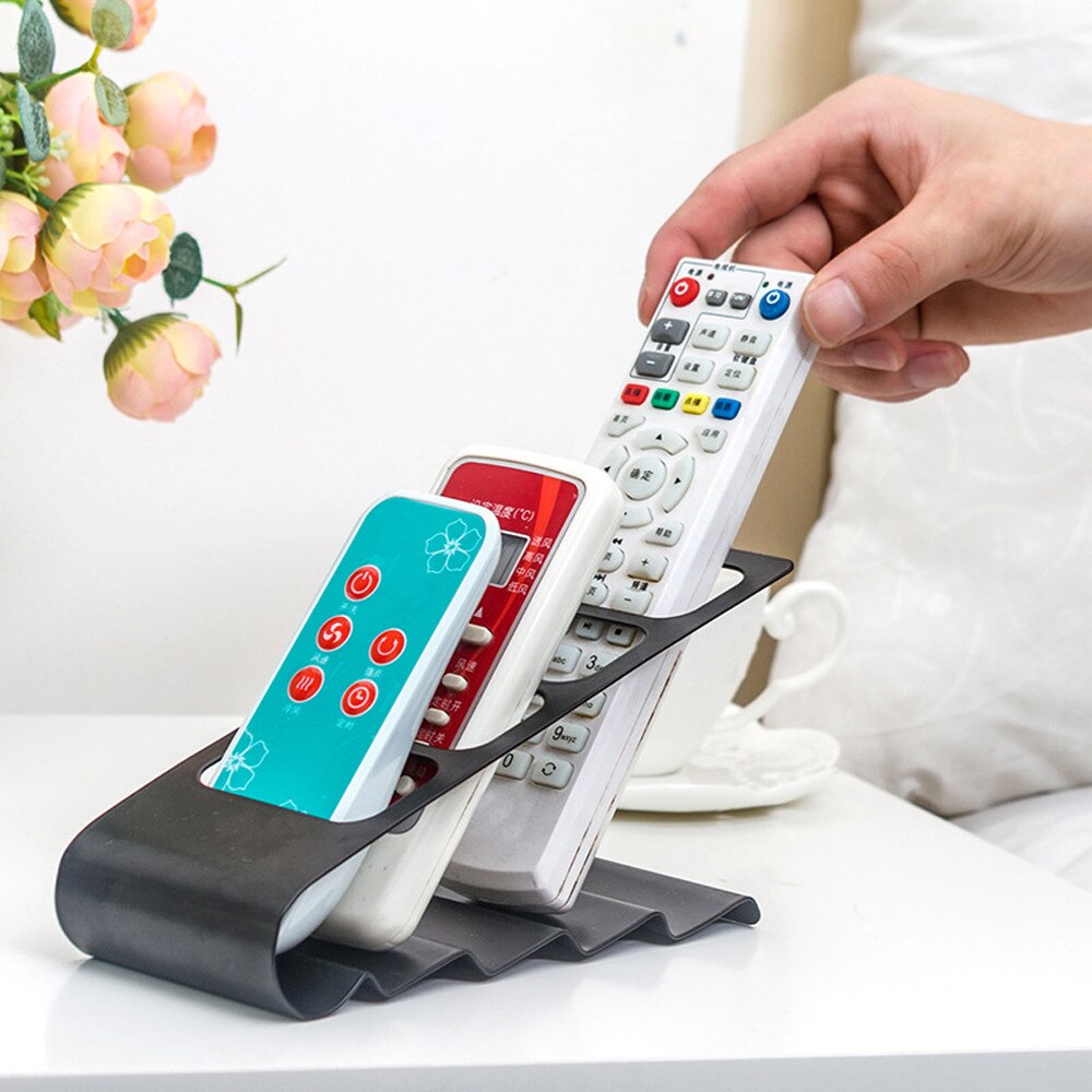 4 Frame Tv/dvd Step Remote Control Storage Stand Remote Control Holder Mobile Phone Holder Desk Organizer CD: A